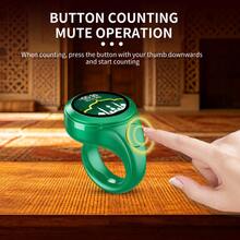 IFAYRID D03 Color Screen Waterproof Smart Bluetooth Ring Multifunction Electronic Counter, 5 Ring Sizes, Connects To Phone App - View 6