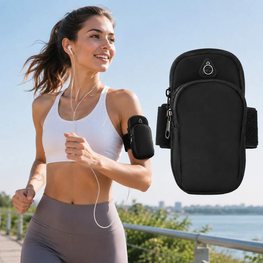 Running Invisible Waist Belt, Unisex Fitness Fanny Pack, Sports Waist Bag For Running, Walking, Cycling, Camping, Gym