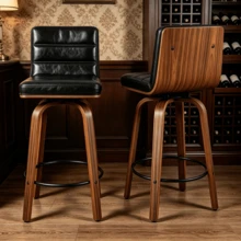 Dining Chair Black - Drehbarer Barhocker - Black - View 2