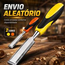 Formão Aço Carpintaria Marcenaria 1 Pol. 25mm Uso Profissional - B - Visão 2