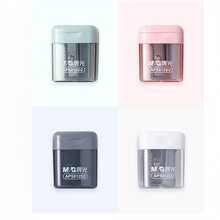1pc Single Hole Premium Student Pencil Sharpener, Durable And Easy To Clean, With Lid To Prevent Mess, Compact Desktop Stationery Design, Suitable For Office, Home And School, Manual Pencil/Eyebrow Pencil Sharpener, Pink, Grey, White, Green, Random Style - Style 1 - View 7