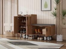 Natural Storage Bench - B120/D34/H82.8cm - Natural - View 7