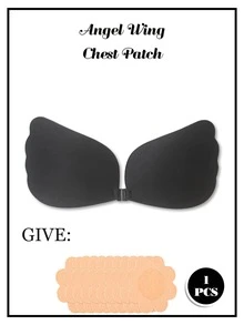 1pc/1set Women's Invisible Bra, Backless Strapless Bra, Adhesive Push-Up Bra, Suitable For Backless Dresses, Applicable For Various Occasions - Multicolor - View 22