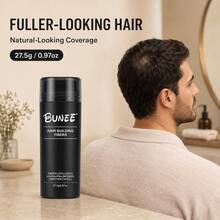 BUNEE Hair Thickening Fiber Powder 27.5g, 7 Colors Available, Natural Hair Visual Filling, Suitable For Hair Part, Crown And Hairline Areas, Unisex - Multicolor - View 3