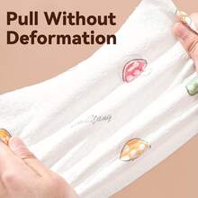 1 Roll 100pcs Printed Disposable Kitchen Cleaning Cloth, Strong Stain Removal Microfiber Kitchen Cloth Roll, Washable Thickened Non-Woven Slouchy Cloth, Oil-Absorbent Water-Absorbent Dual-Use, Stove And Table Cleaning Cloth, Fruit And Vegetable Oil Removal Dish Cloth, Household No-Wash Multi-Functional Cleaning Paper Towel - One Size - View 1