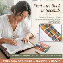 90pcs Boho Bible Tabs, Bohemian Boho Version Quality Adhesive, Tear-Resistant, Large Print And Laminated Labels For Women & Men - Boho Style - View 4