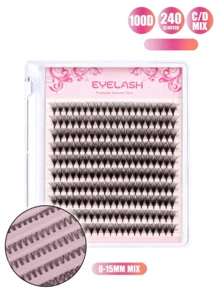 30D Large Tray Pointed Ultra-Thin Pre-Made Fan Eyelash Extensions - D - View 8