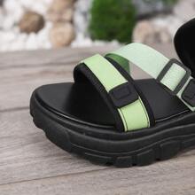 Women Platforms & Wedge Sandals - Green - View 4