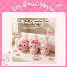 Official Sanrio Piano "Little Daisy" Series Plush Charm-Soft And Adorable Keychain That Makes The Perfect Accessory For Backpacks And Plush Keyrings. - Multicolor - View 2