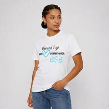 Women T-Shirts - 白色 - 查看 1