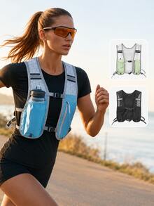 Lightweight Outdoor Sports Hydration Backpack, Ergonomic Water Bladder Bag, Suitable For Running, Cycling, Hiking And Kayaking, Compact Portable Bag, Suitable For Camping, Hiking, Fitness Training, Travel, Outdoor Exploration And Daily Sports Use - Multicolor - View 3