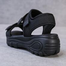 Women Platforms & Wedge Sandals - Black - View 6