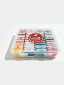50 Color Embroidery Floss, Colored Cross Stitch Floss, Embroidery Floss Set, Embroidery Starter Kit DIY Crafts - A - View 5