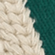 Braided Water-soluble - Green Fabric Hat