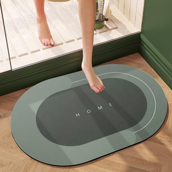 1 buah Keset Lantai Kamar Mandi Minimalis, Karpet Anti Selip yang Menyerap Air, Cepat Kering, dan Anti Selip, Keset Pintu untuk Semua Musim, Dekorasi Ruangan, Aksesori Kamar Mandi, Cocok untuk Area Dalam Ruangan yang Lembap Seperti Kamar Mandi, Dapur, Ruang Makan, Pintu Masuk, Ruang Cuci, Lorong