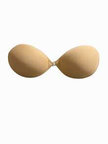 1/2 Pairs Front Buckle Self Adhesive Push Up Bra, Strapless Invisible Pasties For Small Bust, Matching Camisole Dresses, Bikinis - Multicolor - View 18