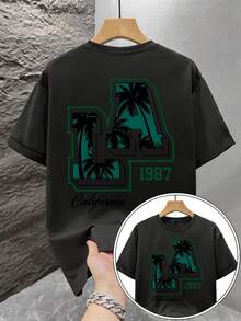 Camisetas de hombre - Negro - Ver 4