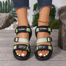 Women Platforms & Wedge Sandals - Green - View 2