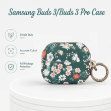 Fresh Floral Cluster 系列 Galaxy Buds 3 Pro 耳機保護殼,甜美少女風 - 彩色 - 查看 4
