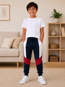 Tween Boys Sweatpants - Navy Blue - View 6
