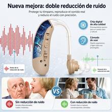 Rechargeable Hearing Aid Amplifiers For Deafness, 2pcs, Beige - View 3