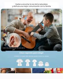 Rechargeable Hearing Aid Amplifiers For Deafness, 2pcs, Beige - View 5