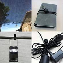 4/8/12/16/20/24Pcs Durable Flexible Heavy Duty Black Nylon Elastic Rope, Used For Tent Stakes, Camping Gear And Outdoor Equipment, For Secure Fastening, Camping Essential, Functional Design, Craft Rope - Resistance Band - View 6