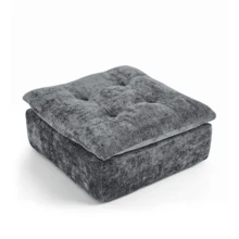 Goeurvant Modern Affordable Modular Sofa Sectional Sofa Freely Combinable DIY 2 To 4 Seater Chenille Sofa Comfortable For Living Room Small Spaces,Dark Grey - 深灰色 - 查看 9