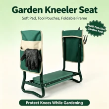 Knee Pads Tolls,Garden Kneeler And Seat Foldable Knee Protection Gardening Bench With Detachable Tool Bags Anti-Slip Soft Pad Multi-Purpose Garden Kneeling Chair For Weeding Planting - Garden Kneeling Pad - View 7