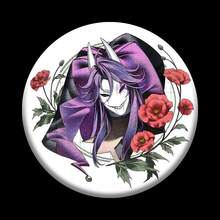 55mm The Freak Circus Columbina Harlequin Pierrot Pierrot All Roles Brooches Badge Pins Backpack Hat Accessories Gift Creative Accessories - Guai01 - View 9