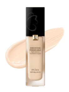 FV Full Coverage Foundation - Foundation Matte Tahan Lama dan Bernapas, Pengaplikasian Cepat, Menciptakan Tampilan Alami Seperti Tanpa Makeup, Cocok untuk Riasan Kecantikan Wanita dan Anak Perempuan - V02 Hidrasi Mencerahkan - View 11