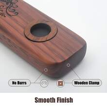 Solid Wood Kazoo, Professional Performance Instrument, Comes With Diaphragm And Lanyard, Performance Grade Mouth Instrument, Convenient And Durable, Suitable For Playing Instruments, Gatherings, Camping Performances, Wind Instrument Accessories, Music Room Supplies, Outdoor Stage Performances And Parties - Multicolor - View 6