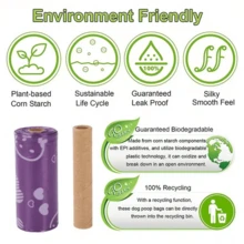 Thick Dog Waste Bags, Leak-Proof Pet Poop Bags For Outdoor Dog Walking - View 4