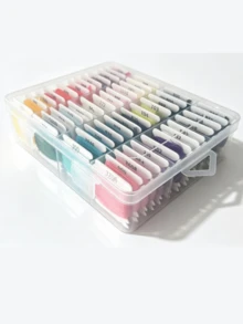 50 Color Embroidery Floss, Colored Cross Stitch Floss, Embroidery Floss Set, Embroidery Starter Kit DIY Crafts - A - View 7
