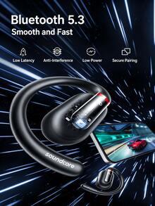 V30i Open-Ear Wireless Earbuds, Lightweight & Comfortable Design, Ergonomic Ear-Hook Fit, Powerful Bass, 36-Hour Long Battery Life, Bluetooth 5.3, App Control, HD Call Headset - View 7