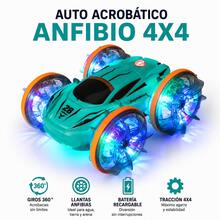 Remote-Controlled Amphibious Vehicle For Children: 2.4 GHz, 100-Meter Remote Control Range, Rechargeable Battery, Durable ABS Structure, Waterproof Design, Off-Road Tires, 35 Minutes Of Autonomy. - Royal Blue - View 4