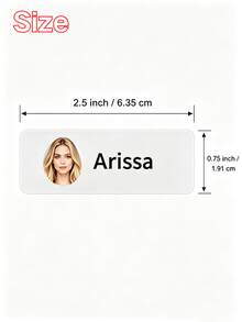 Customize Personalized Text Transparent Photo Stickers, Personalized Text Portrait Waterproof Label Stickers, Suitable For Multiple Scenes, Perfect For Halloween, Christmas, Wedding Parties, School Stationery Labels, And Custom Gift Box Labels - Multicolor - View 2