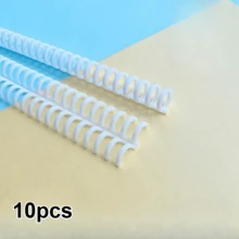 5/10/12pcs A4 Loose-Leaf Binder Rings, 30-Hole Loose-Leaf Binder, Plastic Apron-Style B5 Notebook Spiral Rings Removable, 10/12 Colors Random Assortment - 5 Colors - View 15