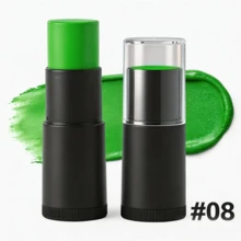 Fit Colors 14-Color Face & Body Paint Sticks, Cat Wajah Berbasis Minyak, Cocok untuk Cosplay Halloween, Tengkorak, Vampir, Badut, Riasan Panggung & Kostum Pesta - MultiWarna - View 16