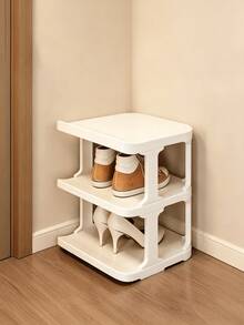 4‑Tier Narrow Shoe Rack‑Vertical Stackable Shoe Storage Organizer, Easy To Assemble, Space‑Saving Corner Shoe Shelf, Suitable For Entryway, Hallway, Bedroom And Dormitory - Multiple Specifications - View 4