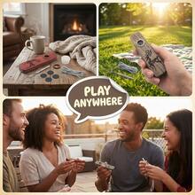 Solid Wood Kazoo, Professional Performance Instrument, Comes With Diaphragm And Lanyard, Performance Grade Mouth Instrument, Convenient And Durable, Suitable For Playing Instruments, Gatherings, Camping Performances, Wind Instrument Accessories, Music Room Supplies, Outdoor Stage Performances And Parties - Multicolor - View 7