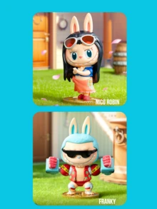 THE MONSTERS X One Piece Series Blind Box Collectible, Classic One Piece Anime Figure Display, Mystery Unboxing, Labubu Anime Figure Statue Blind Box, Birthday And Christmas Gift - Multicolor - View 5