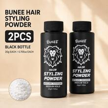 Bộ 2 chai bột tạo phồng tóc BUNEE Styling Volumizing Powder 20g màu đen, độ giữ nếp trung bình, không gây cứng tóc, tăng hiệu ứng thị giác độ phồng tóc nhanh chóng, dễ tạo kết cấu, phù hợp đi làm, hẹn hò, chụp ảnh và nhiều dịp khác - Phấn hồng bồng bềnh - Xem 7
