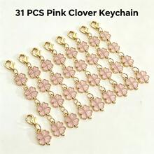 16/31pcs Green Four-Leaf Clover Keychains, Lucky Charms, Perfect Gifts For Mother's Day, St. Patrick's Day, Back To School, Graduation, Colleagues, Friends And Exquisite Birthday Presents - View 17