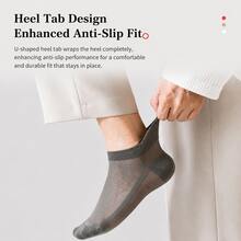 4/5/10/20 Pairs Women's And Men's Same Style Spring And Autumn Solid Color Simple Versatile Plus Size Fashion Ankle Socks, Suitable For Everyday Wear And Sports - Multicolor - View 3