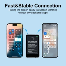 Magnetic Phone Vlog Selfie Monitor With High-Definition Screen Display - Rechargeable 36V Dual Power (Battery/USB), Compatible With IOS And Android Phones, With Remote Control, Wireless Rear Camera Monitor, Suitable For Live Streaming, Content Creation, Selfie, Video Recording, Etc. Tools, Cameras - T2 - View 10