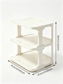4‑Tier Narrow Shoe Rack‑Vertical Stackable Shoe Storage Organizer, Easy To Assemble, Space‑Saving Corner Shoe Shelf, Suitable For Entryway, Hallway, Bedroom And Dormitory - Multiple Specifications - View 9