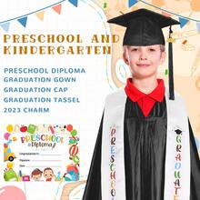 2026 Kindergarten Graduation Gown Set, Includes 2026 Tassel And Diploma, Suitable For Children, Boys And Girls, Friends, Students To Take Graduation Photos, Kindergarten Graduation Gift - View 9