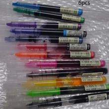 Set Pulpen Gel Rollerball Tinta Cair Warna-warni 24 Buah, Perlengkapan Seni - Set - View 11