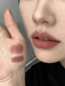 [Trave Size-1.5g]Authentic Dior Rouge Dior Velvet Lipstick #100 Nude Look | Soft Matte Finish, 1.5g Travel Size | Cross-Border Ready For Global Shoppers - #100-1.5g - View 3